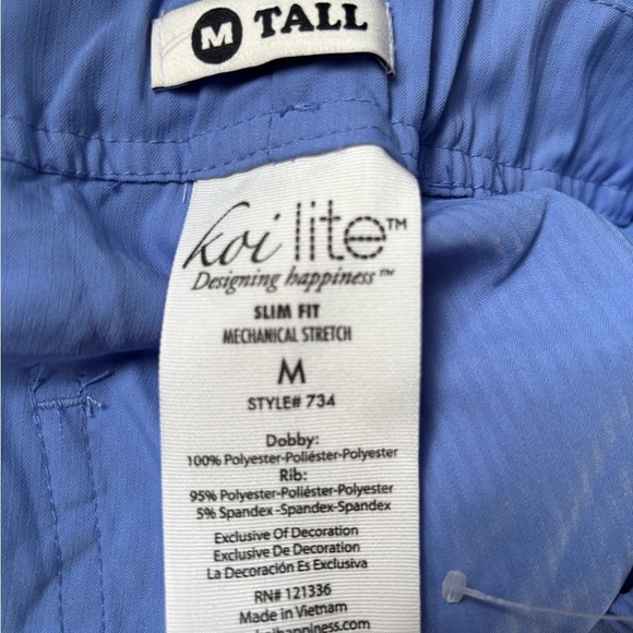 Blue Jumpsuit with Lightweight Fabric and Straight Leg Design - Picture 8 of 9